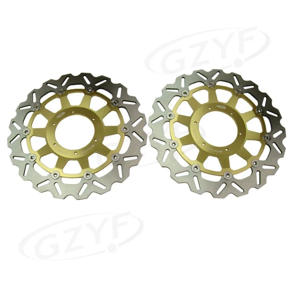 For Honda CBR954RR 2002-2003 & CBR929RR 2000-2001 Front Brake Disc Rotors Disks Motorbike Parts Accessories Left + Right 2PCS