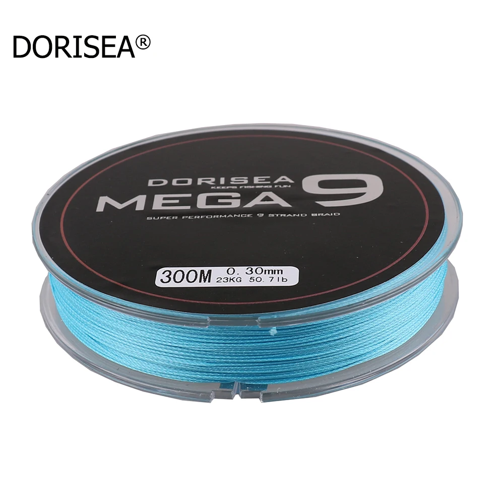 DORISEA Mega 9 Stränge 300 M 330 Meter Geflochtene Draht Angelschnur Japan Material Super PE lLine Multifilament Angeln Draht – Detail 17