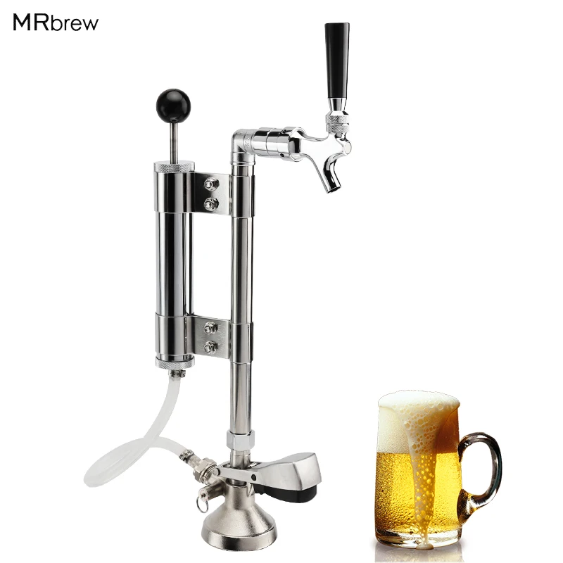 

Beer keg Party pump set, Beer Tap G Type Keg Coupler Dispenser Beer Faucet System,Beer Pump with 5/8'G