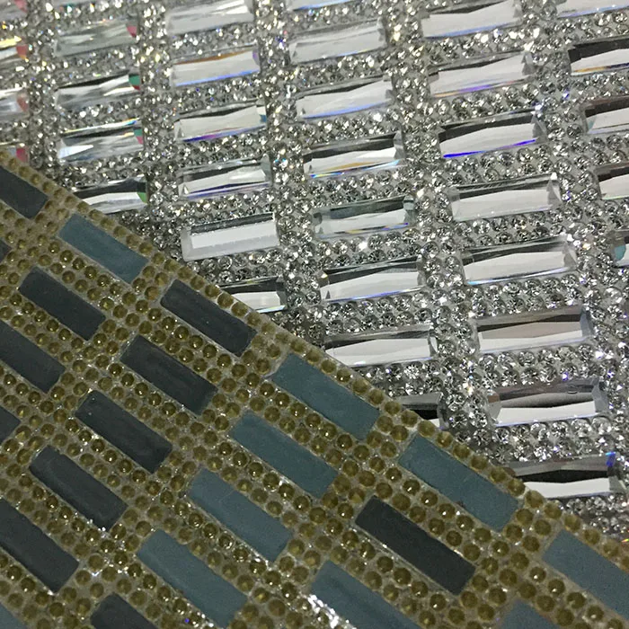 Interior diamond bling rhinestone sticker sheets luxurious phone case decor Self Adhesive Scrapbooking Sticker shoes decoration
