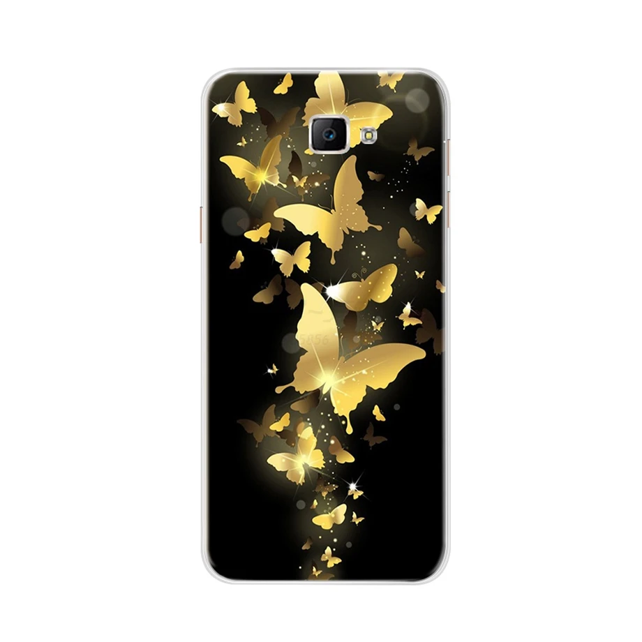 Etui na telefon do Samsung Galaxy A3 A5 2016 2017 przypadki Coque miękkiego silikonu TPU Cute Cat malowane tylna pokrywa dla Samsung A 3 A 5 przypadku