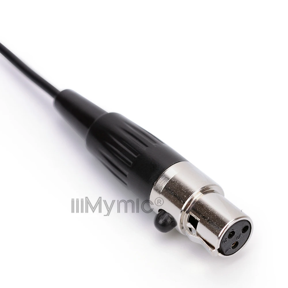 Long Distance Sound-absorbing !! Pro 3Pin 4pin 3.5mm Lockable Lapel Microphone for AKG Shure Sennheiser Wireless Transmitter