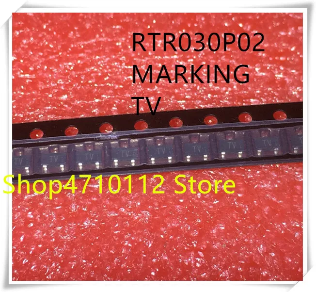 Marcado de TV SOT-23 IC, nuevo lote de 50 unidades, RTR030P02TL, RTR030P02