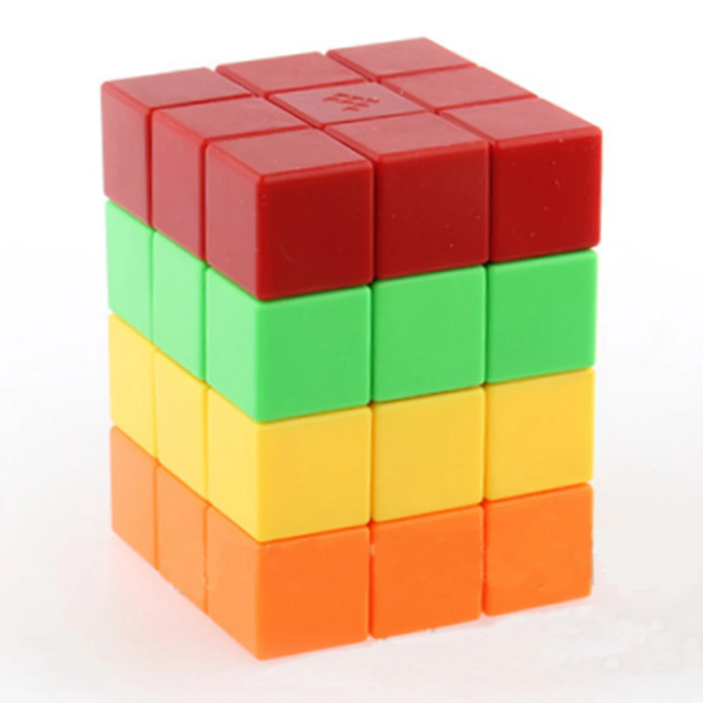 Mhz Minghaozhi 3X3X4 Kleurrijke Speed Magic Cube Puzzel Game Cubes Educatief Speelgoed Voor Kinderen En Kinderen