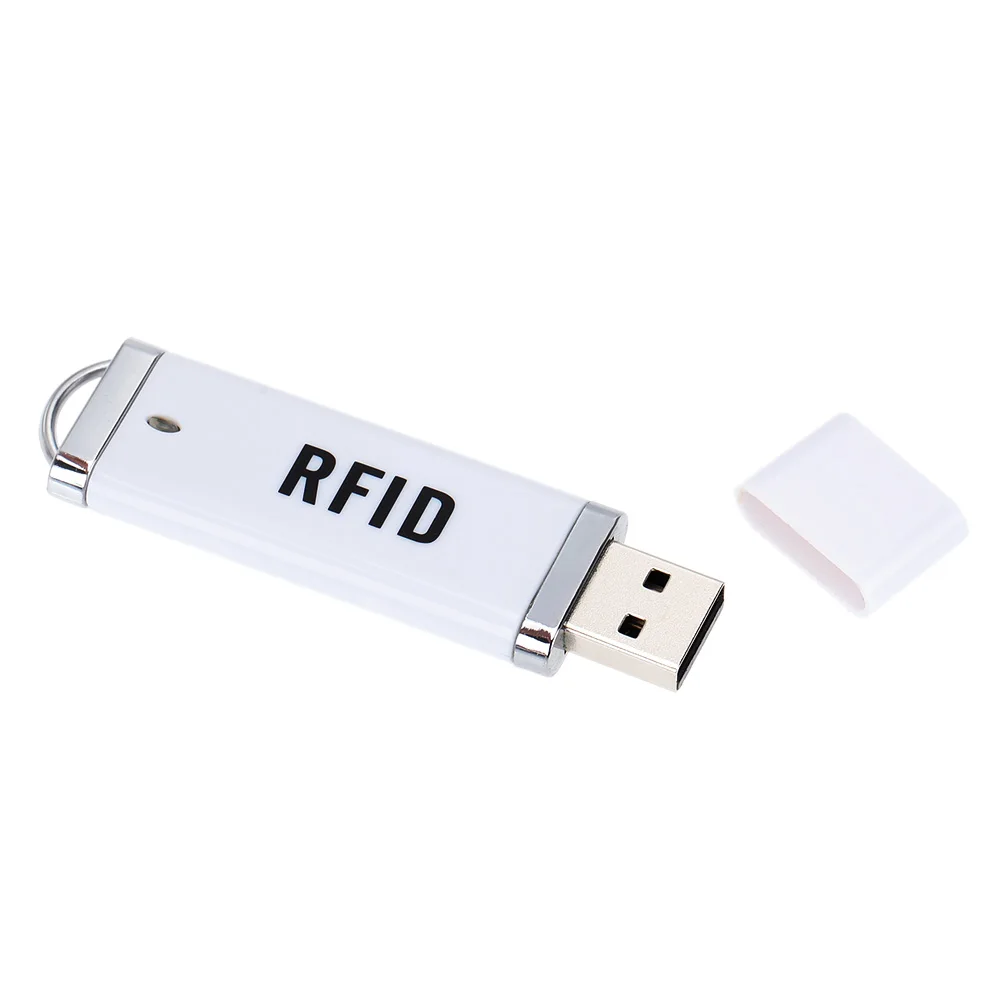 Portable MINI USB RFID IC ID Card Reader 13.56MHz 125Khz Card Reader Play and Plug Non Driver For