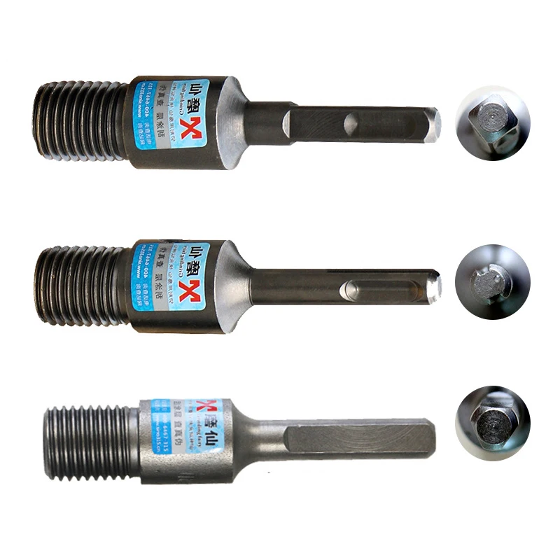 Imagem -02 - Adaptador de Broca de Diamante para Martelo Elétrico Sds Plus Conversor Elétrico de Broca Alta Qualidade M22 13 mm 1pc