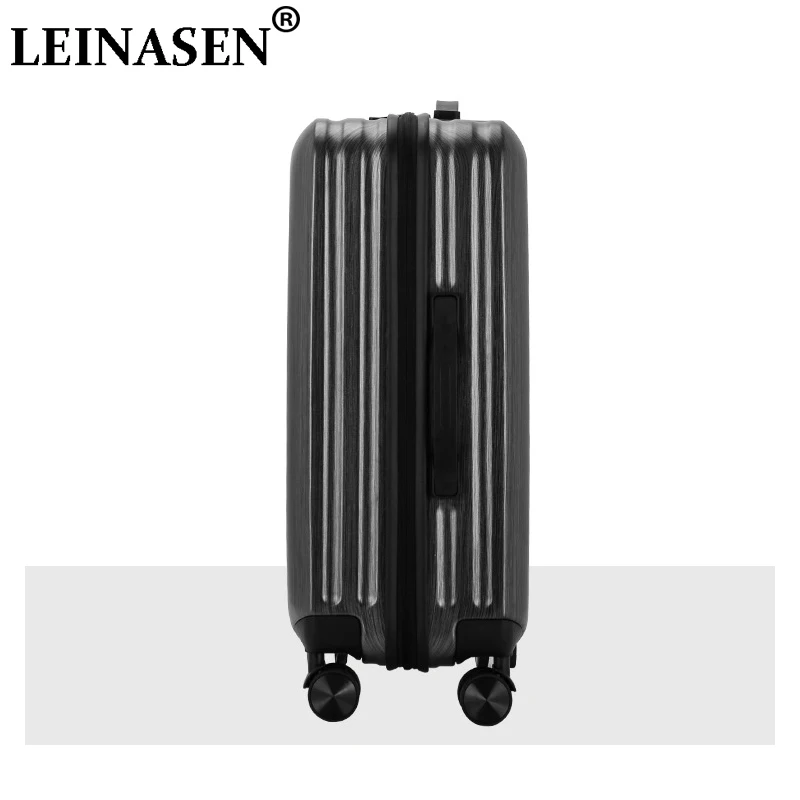 Ultralight Suitcase Single Rod Rolling Luggage Password Zipper Trolley Case 20 Inch Boarding Travel Suitcase Large Capacity