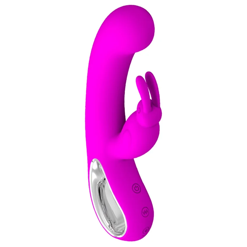 Vibrador de conejo para punto G para mujer, Juguetes sexuales femeninos, vibradores dobles, productos sexuales para clítoris, juguetes eróticos para