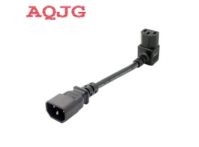 

IEC Adapter UP Angled IEC 320 C14 to C13 Adapter for lcd wall mount TV AQJG 10A 250V 17CM