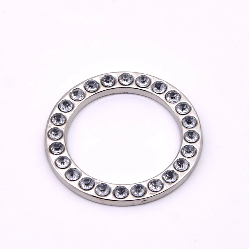 1pc Jewelry Infinity Ring Chain Magic Tricks Linking Ring Magia Magician Close Up Accessories Gimmick Props Mentalism Comedy