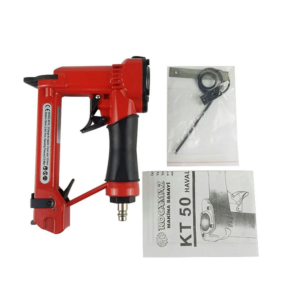 Air Nail Gun ไม้เครื่องเย็บกระดาษนิวเมติกสำหรับ 4-16 มม.รหัส Nail U สไตล์เล็บเครื่องเย็บกระดาษเฟอร์นิเจอร์ภายในตกแต่งเครื่องมือ