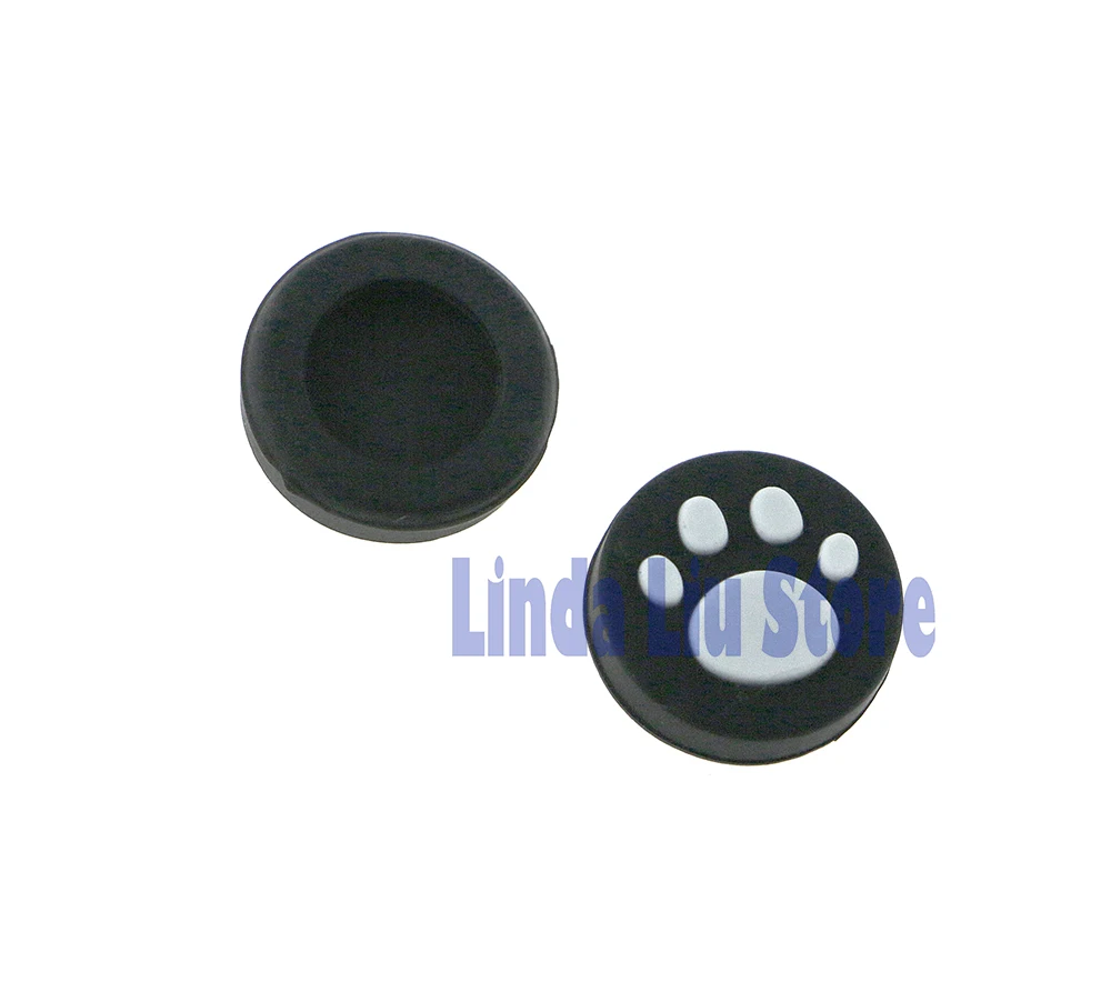 PSV 1000 2000 Cat 그립 캡 아날로그 조이스틱 보호 커버 버튼 패드 케이스 (PSVita PS Vita PSV 1000/2000 용) 2개