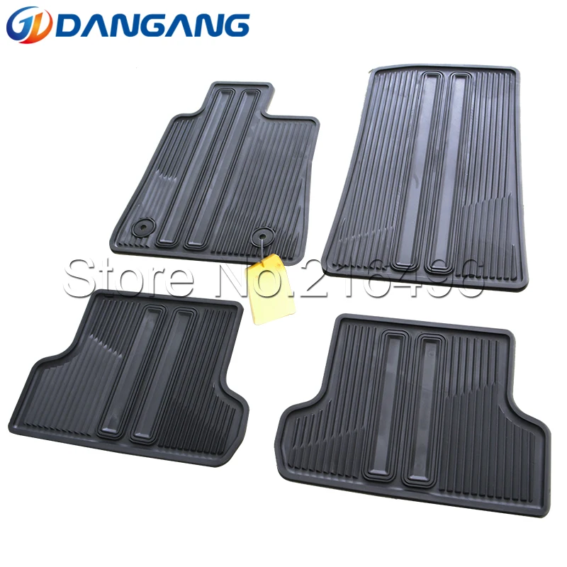 Black Car Foot Mat Floor Mat For 2016-2018 Chevrolet Chevy Camaro