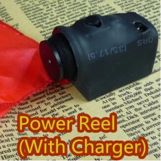 Power Reel (With Charger) Magic Tricks Magician Stage Street Accessory Gimmick Illusion Funny Silk Flying Device