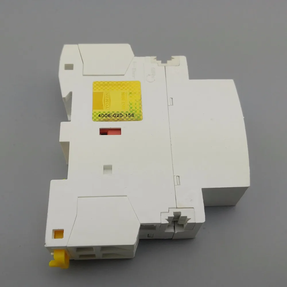 TOCT1 2P 25A 1NC 1NO 230V 50/60HZ Din rail Household ac Modular contactor one normal open and one normal close