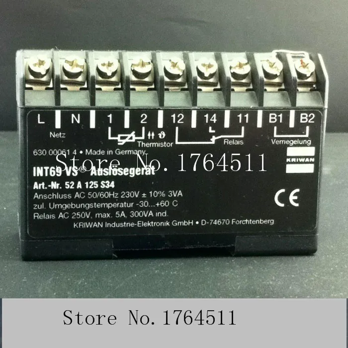 

[BELLA] [New original authentic] German KRIWAN INT69VS INT69V 52A125S34 52A125S21 compressor motor protection module