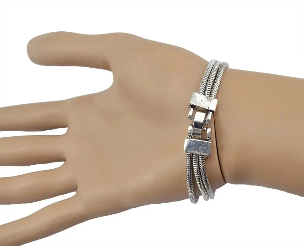 التبت خمر الكبير الأخضر حجر الفيروز سوار النساء الرجال البوهيمي الغجر التركية القبيلة الهندي العرقية أساور أساور مجوهرات #6