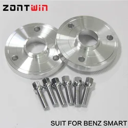 Espaciador de rueda de aleación de aluminio, PCD 3-112, CB 57,1, traje para smart CABRIO (450), city-coupe (450), FORTWO CABRIO (450), 15/20mm, 2 piezas