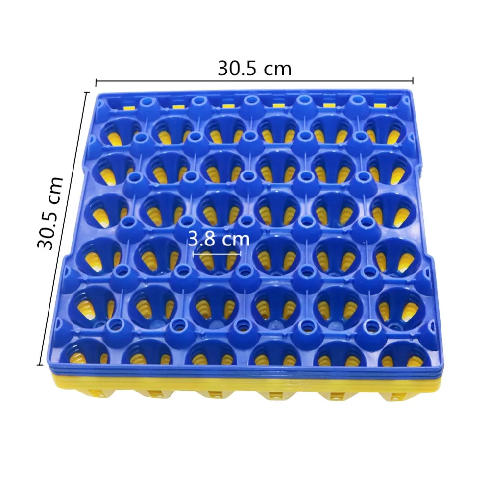 Chicken Duck Egg tray 30.5 * 30.5 * 5cm 30 Egg Storage Rack Ducks Farming Equipment Poultry Feeding 10 Pcs