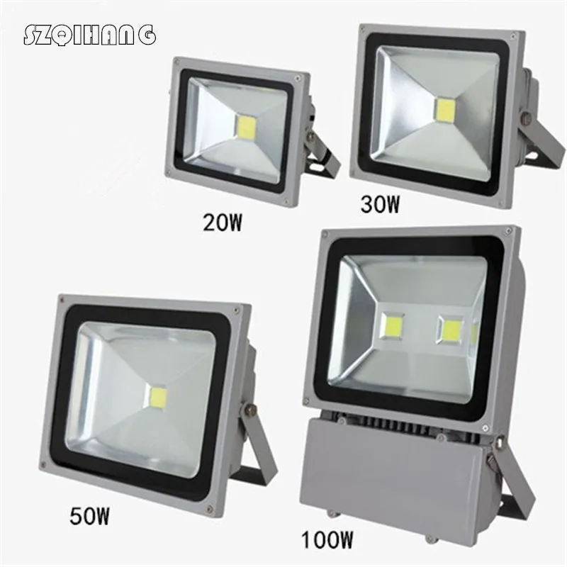 

10W 20W 30W 50W 70W 100W Outdoor LED Floodlight Waterproof IP65 Floodlighting Garden Street Flood Light Led Projector Lamp