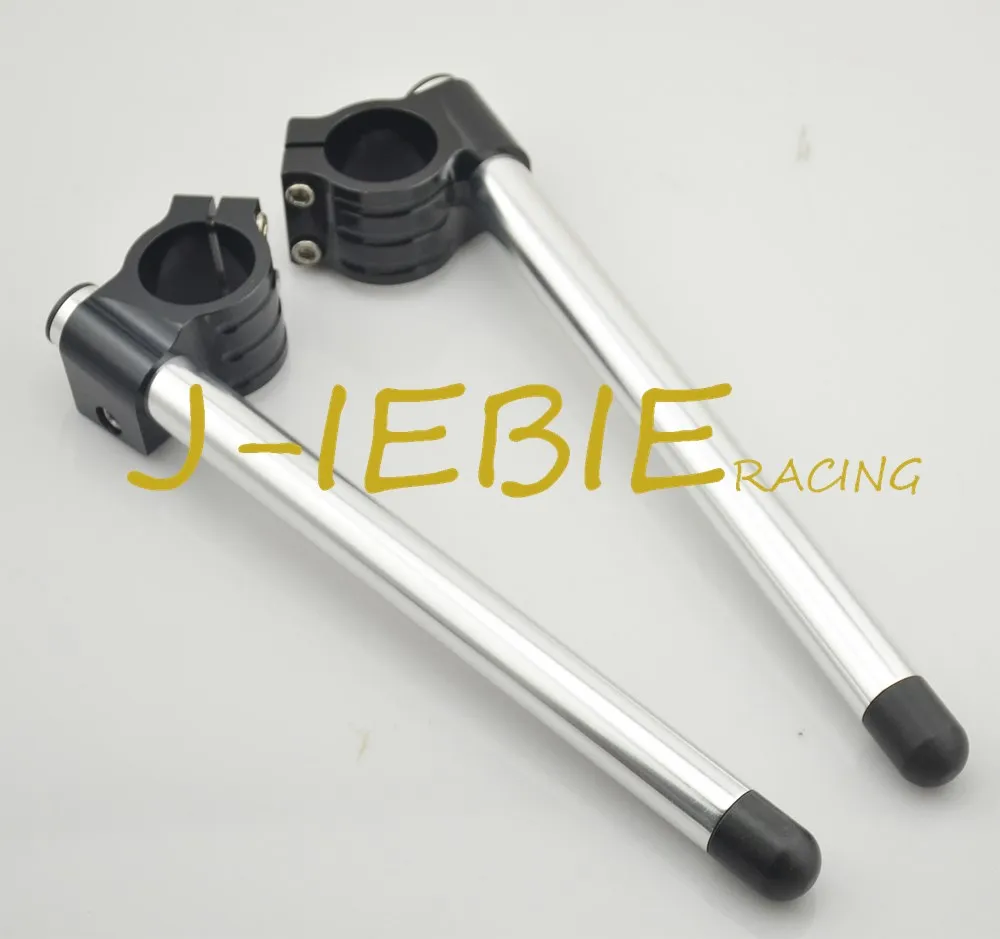 CNC 43mm Riser Universal Version Clip Ons Handlebar handle bar Fork Tube For HONDA KAWASAKI SUZUKI YAMAHA