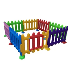 DIY Soft Playground Playpens Outdoor Park Game Fence Kids Ball Pool Playground Plastic Fence Maze