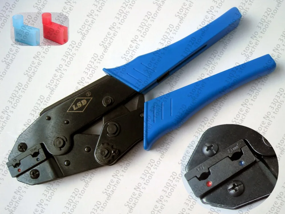 Hand crimping tools for flag female insulated connector LS-07FL
