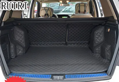 Newly! Special trunk mats for Mercedes Benz GLK 350 2015-2008 waterproof boot carpets cargo liner for GLK350 2014,Free shipping