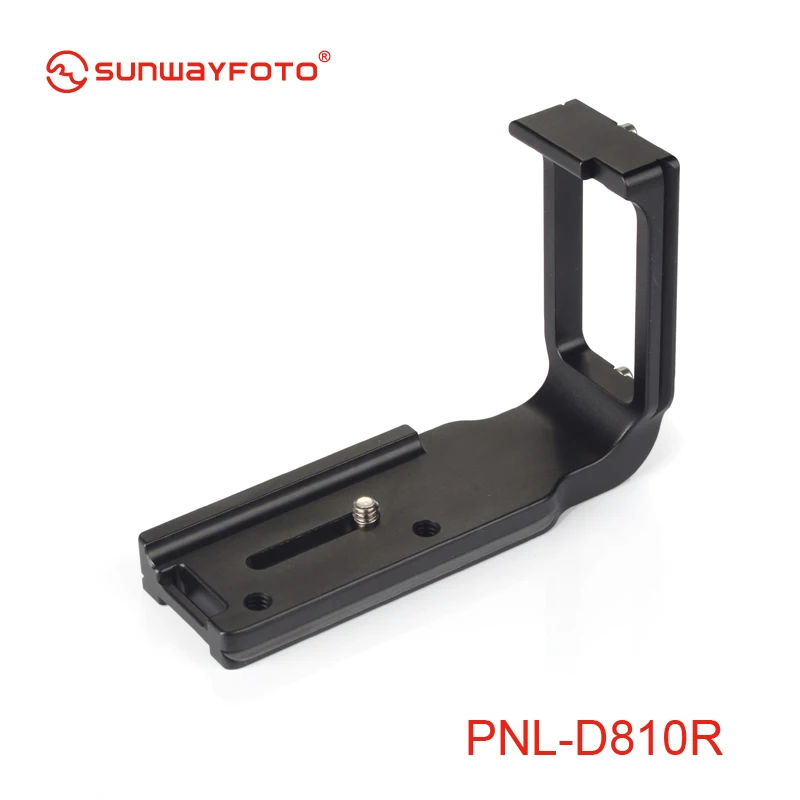 SUNWAYFOTO PNL-D810R Tripod Head Quick Release Plate for Nikon D810 D800 D800E Tripod Head L-bracket  Quick Release Plate