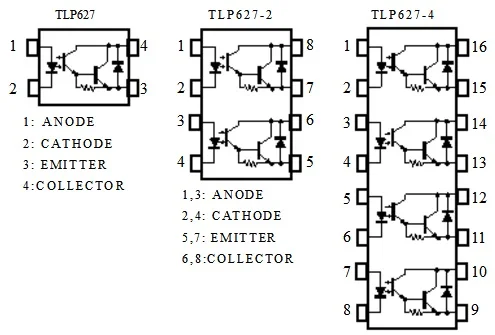 Free Shipping 100pcs/lot TLP627-4 TLP627 DIP16 DIP-16 new original