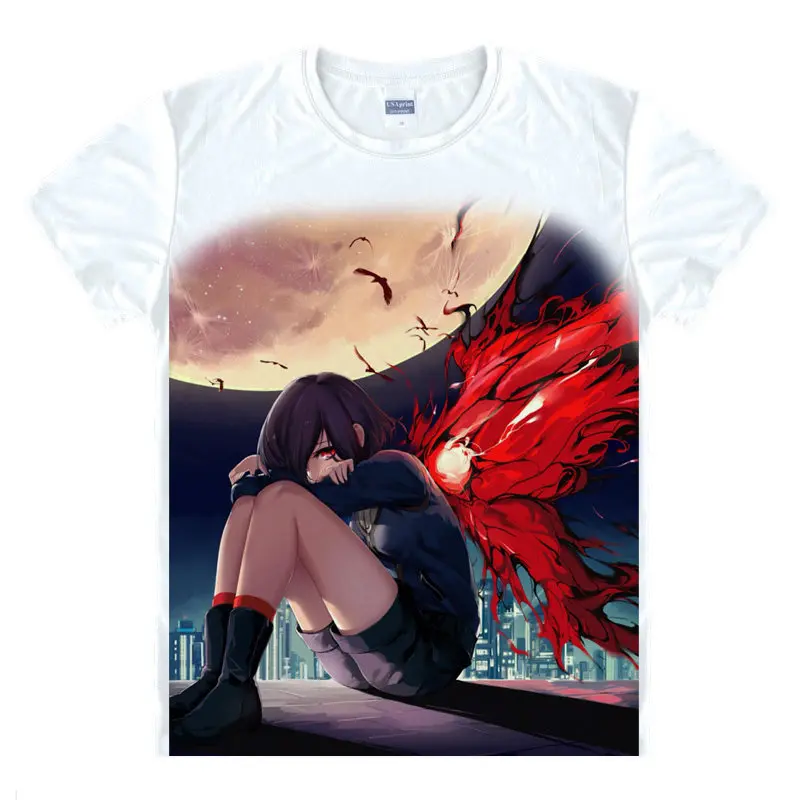 Tokyo Ghoul T-Shirt Toka Kirishima Shirt man short sleeve t-shirts anime printers shirt cute shirts Youth T-Shirts anime show A