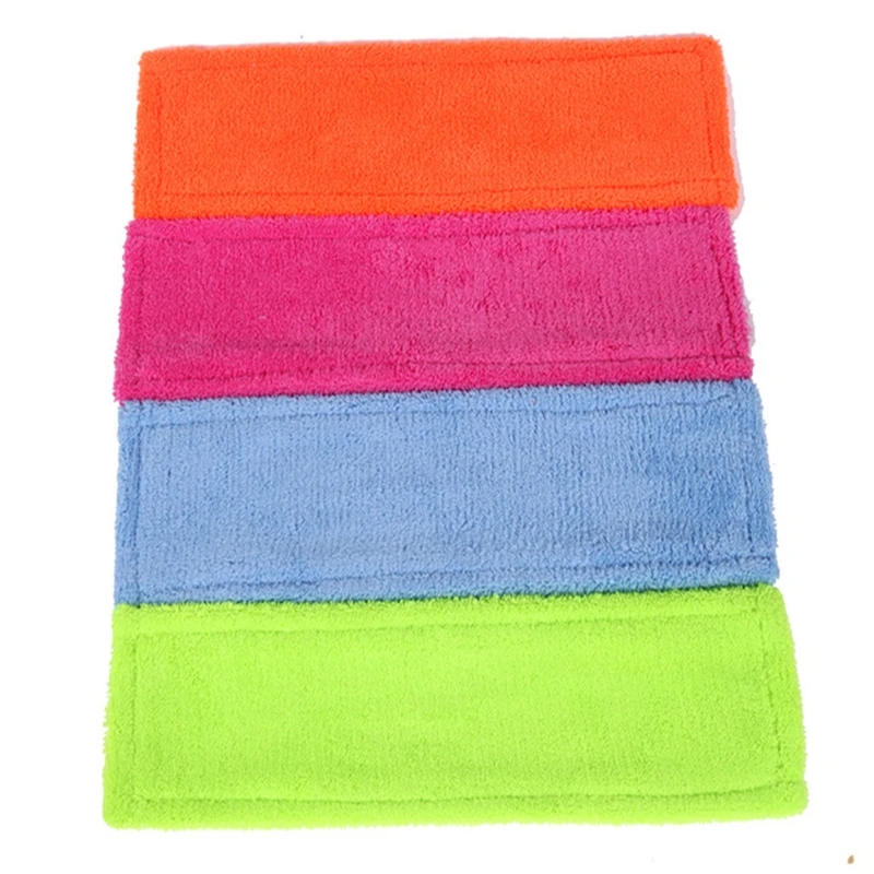 

4 pcs/lot New Arrival Best Price Cleaning Pad Dust MopThicken Microfibre Coral Velvet Wooden Floors Mops Floor Cleaning Pad