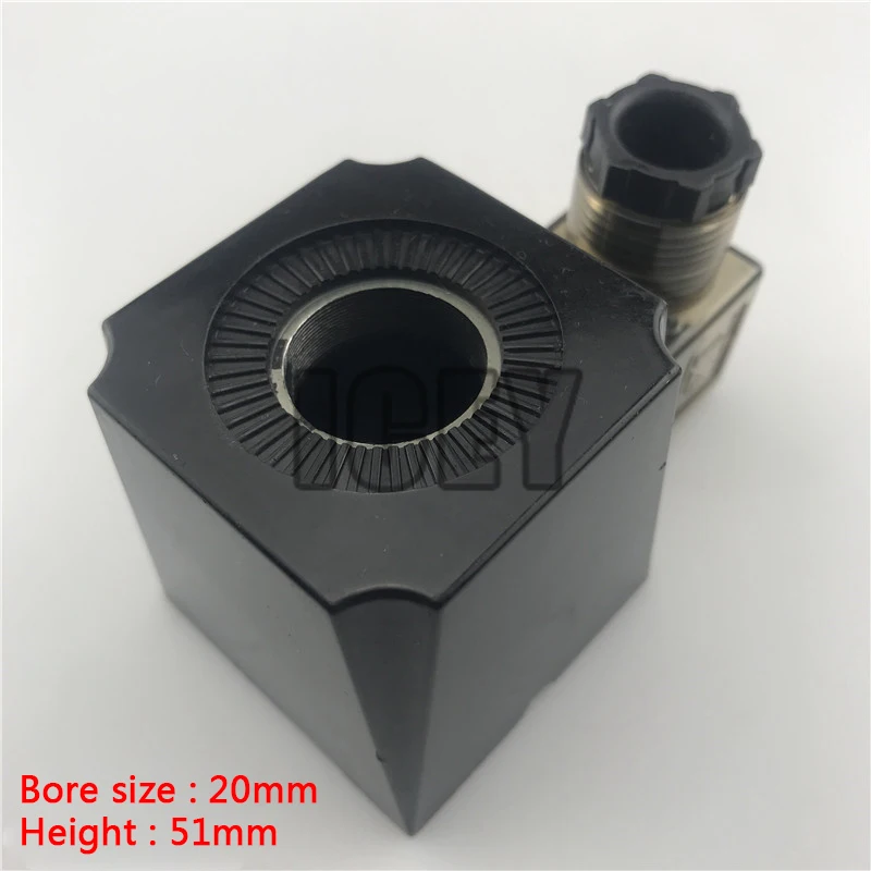 

Hydraulic Solenoid Valve Coil Inner Hole/aperture 20mm Length/height 51mm AC220V/110V/DC24V