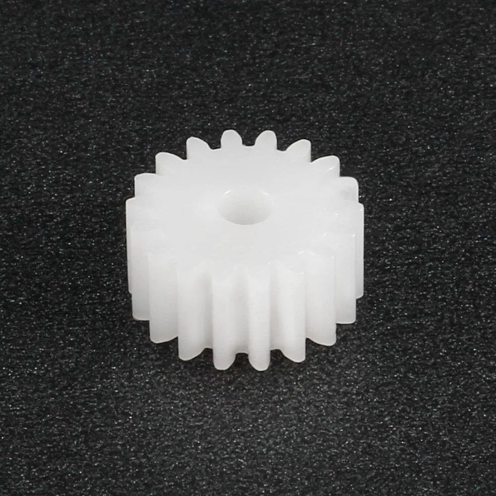 30Pcs 12/18 Teeth Plastic Gear 122.5A 182.5A 2.5mm Hole Diameter Motor Transmission Gear Toy Accessories for DIY Car Robot Motor