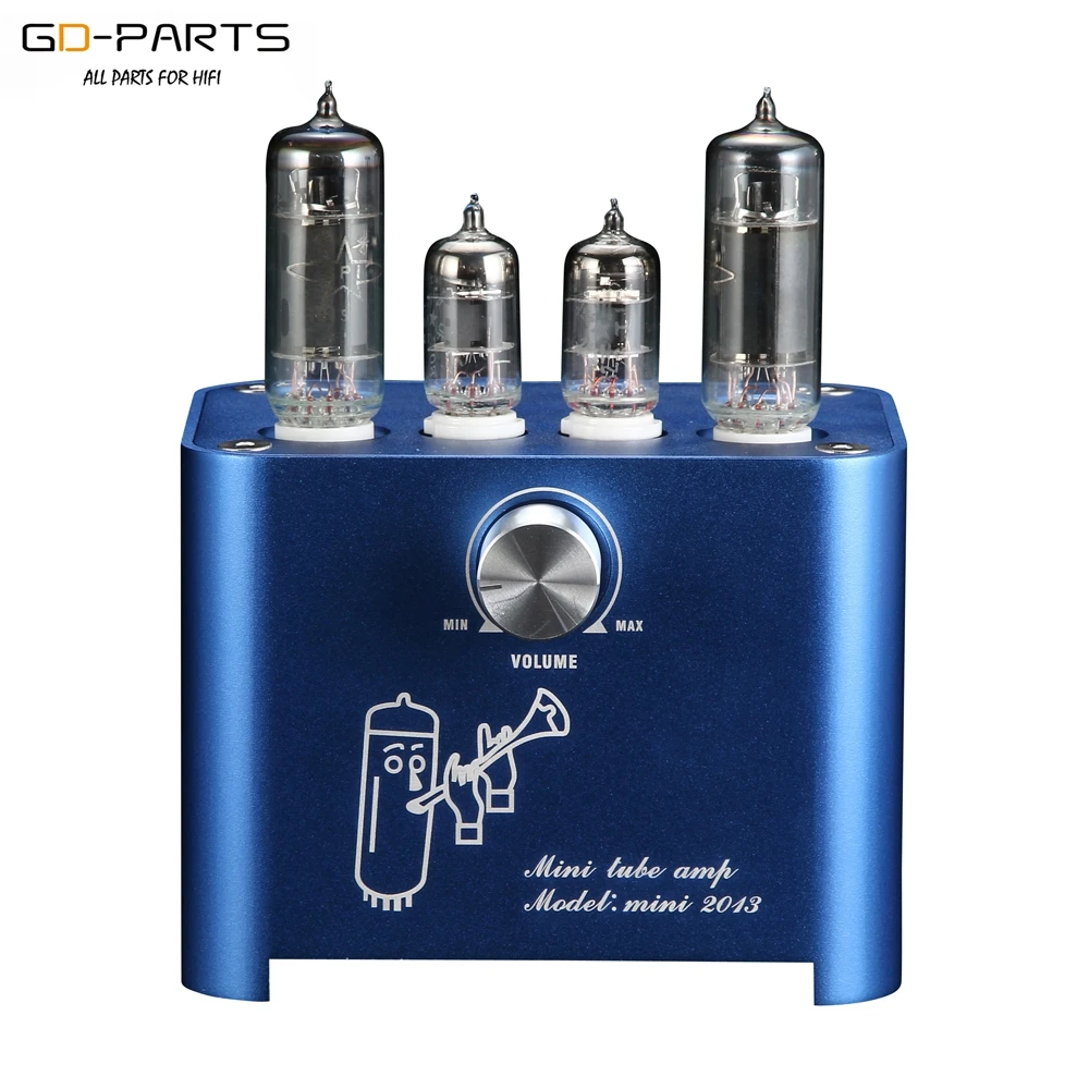 Imagem -06 - Appj-amplificador de Tubo a Vácuo Mini2013 6j1 6p1 Hifi Audio Stereo Desktop Tube Amp Vintage Amp Integrado Home Audio 3w Mais 3w