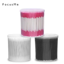 Focus – cotons-tiges jetables à Double tête, 200 pièces/boîte, bâtonnets pour maquillage, nettoyage du nez et des oreilles, soins de santé