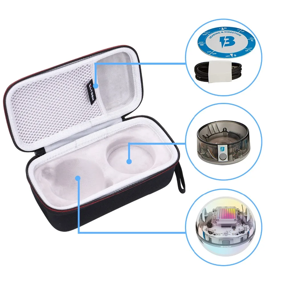 LTGEM EVA Hard Storage Travel Carrying Case for Sphero Bolt App-Enabled Robot