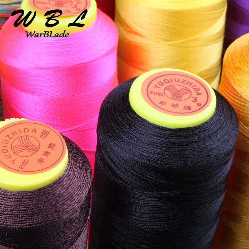 Polyamide Cord 0.2mm 0.4mm 0.6mm 0.8mm 1mm Nylon Cord Sewing Thread For Rope Silk Beading String For DIY Braided Jewelry Making