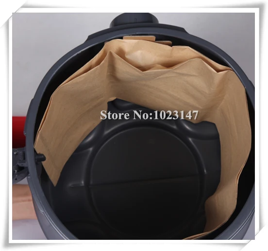 (5 أجزاء/وحدة) أكياس مكنسة كهربائية 20 لتر ورقة كيس تنقية للتخلص من الأتربة للكهرباء Z803 قطع غيار المكنسة الكهربائية Accessores