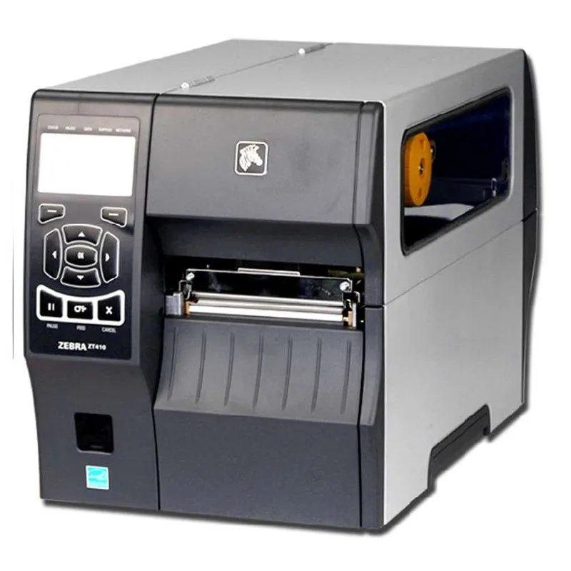 

Zebra ZT410 Industrial Thermal Transfer Table Top Printer, Monochrome, With 10/100 Ethernet, USB Host,ZM400 updated