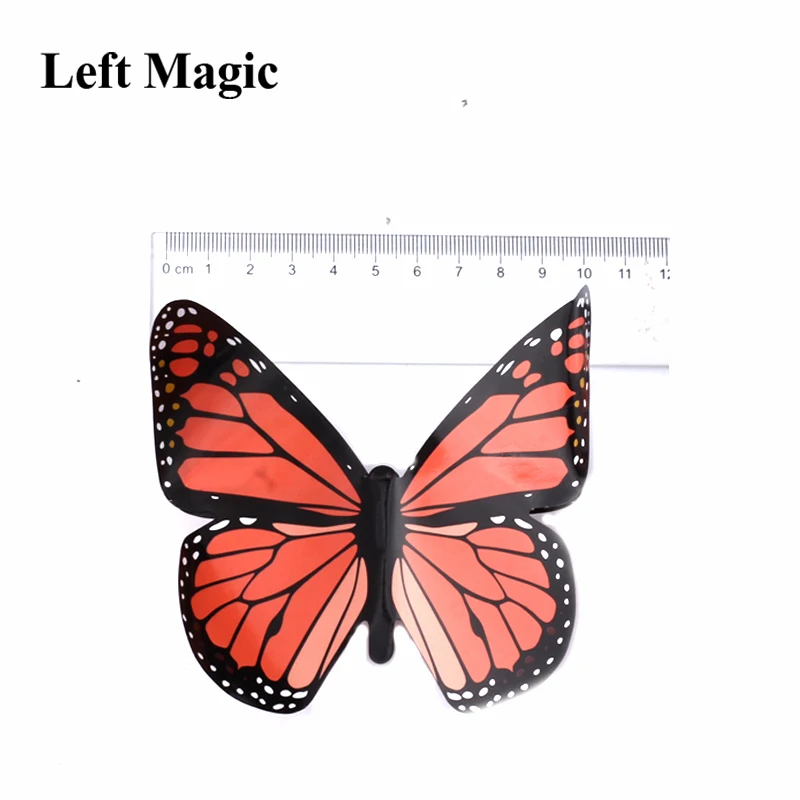 Magic Appearing Butterflies ( 10 pcs ) Magic Tricks Butterfly From Empty Silk Freedom Close Up Stage Magic Props Professional