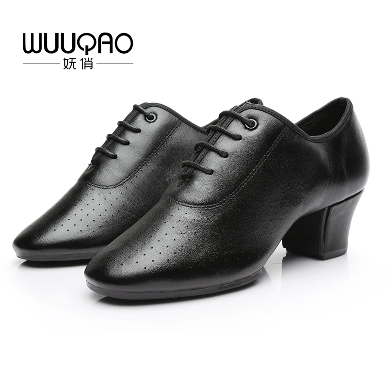 2021 Women\'s Leather Latin Dance Shoes Ballroom Dancing Shoes Soft Sole Sailor Dance Shoes Adult Practice Dance Shoes Of Cloth