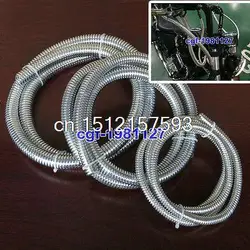 Set Of Chrome PVC Motorcycle Cable Cover For Honda Shadow Steed Magna Rebel