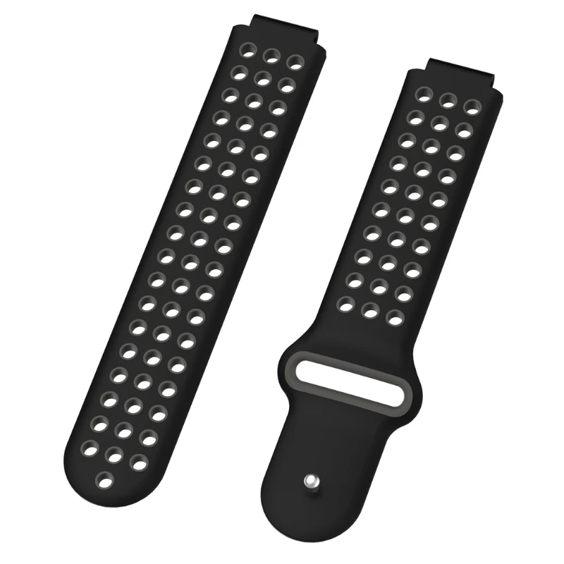 Zachte Siliconen Vervanging Polshorloge Band Armband Strap Voor Garmin Forerunner 220 230 235 630 620 735 S20 S5 S6