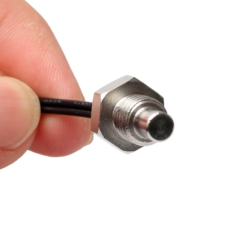 OOTDTY NTC 10K Thermistor Temperature Sensor M8 Thread Probe Cable 1m 2m 3m Waterproof