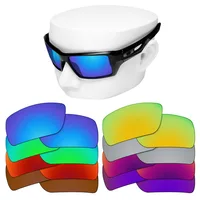 Lentes de repuesto polarizadas OOWLIT para gafas de sol Oakley Eyepatch 2 OO9136