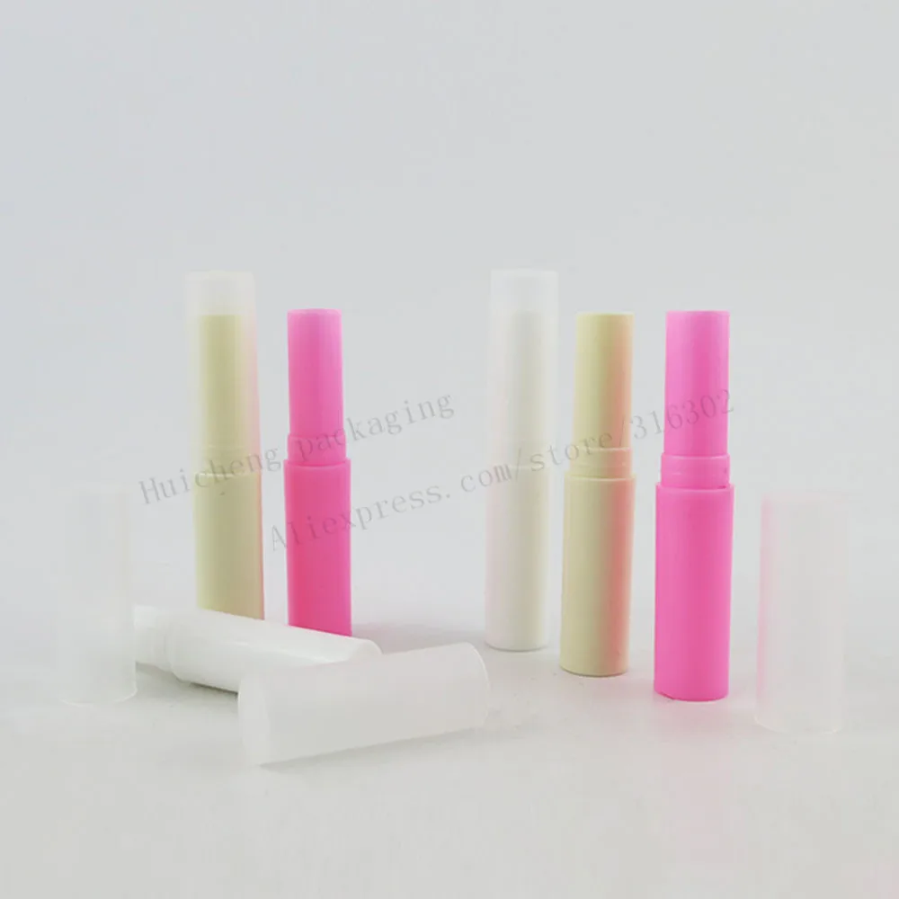 100 stks 4 ml Mini Lippenstift Buizen Lege Lipgloss Flessen met Caps Lippenbalsem Containers voor Cosmetische Monsters