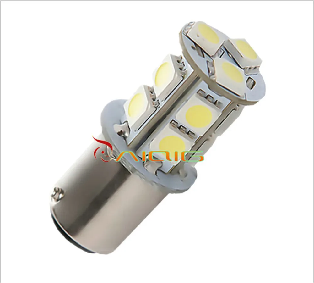 1157 BAY15D 13 SMD 5050 Amber,White,Red p21/5w Yellow LED Bulbs Lamp Auto rear brake Lights Car Light Source parking 12V