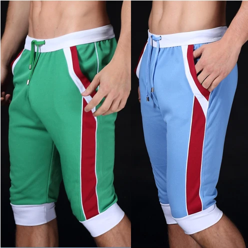 Taddlee brand men shorts cotton beach boxer sexy Man wear baseball Man capri designer Man shorts 2017 gay Trunks Fashion Shorts