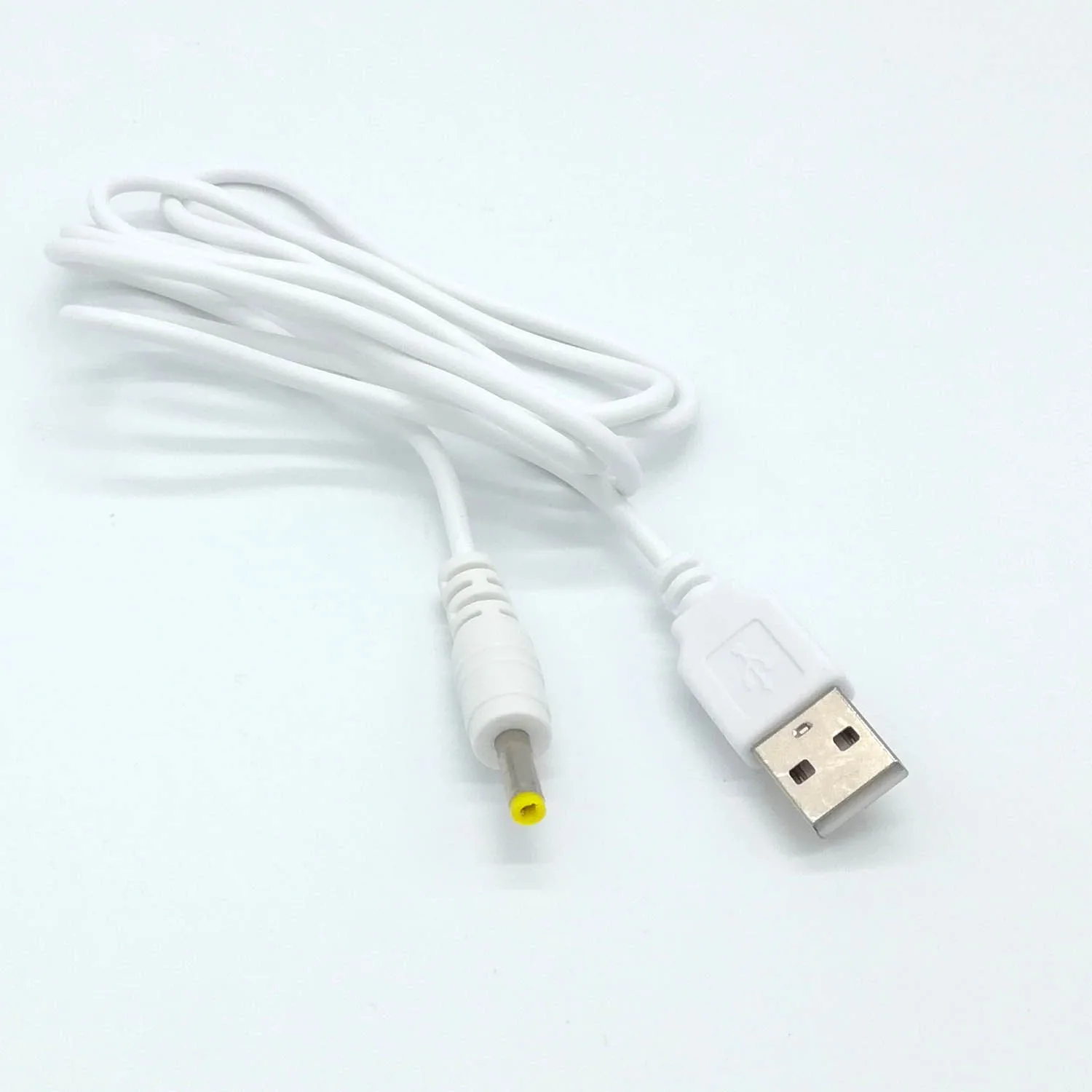 Cabo de alimentação usb para sony psp, para sony psp1000, psp2000, psp3000, branco e preto, carregador de energia